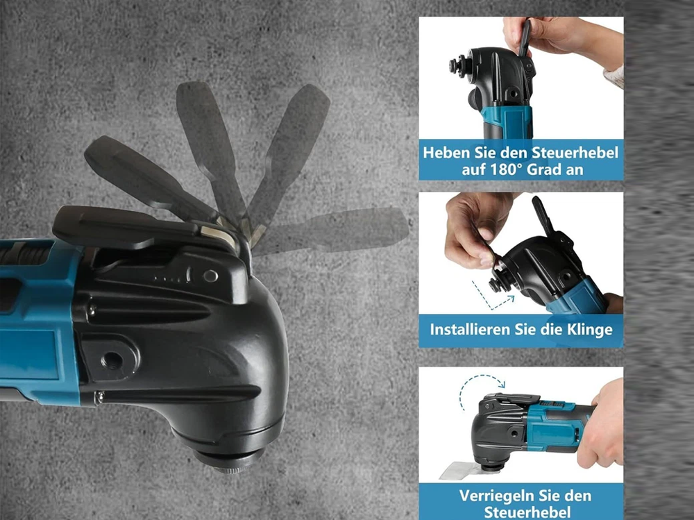 Cordless Oscillating Multi tool Fits Makita 18V Battery