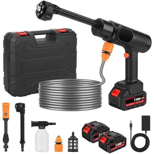 Rechargeable High Car Pressure Washer Kit