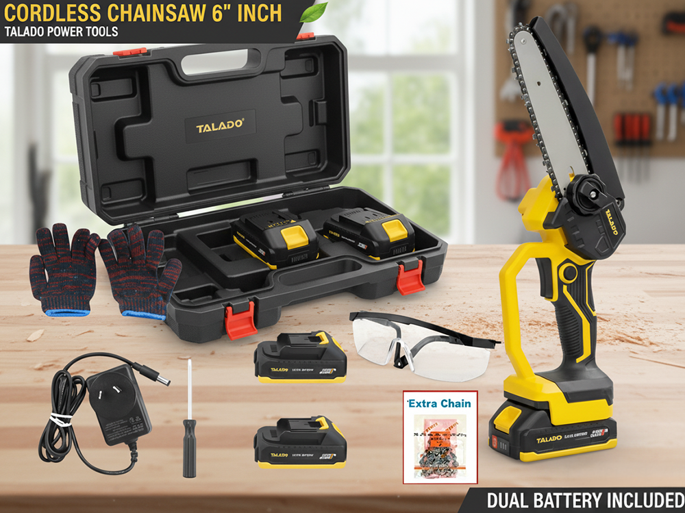 Mini Chain saw Cordless Power Chain Saws 6"
