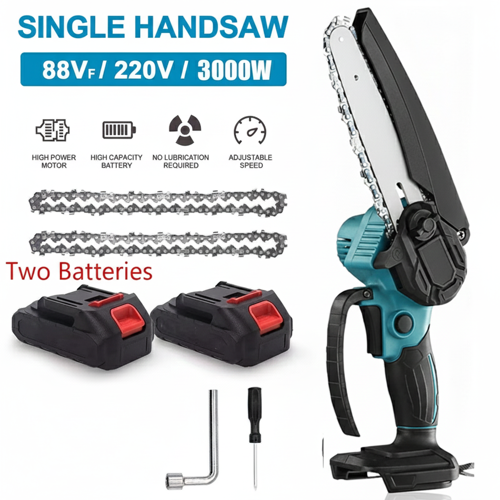 Mini Chain saw Cordless Power Chain Saws 4 Inch