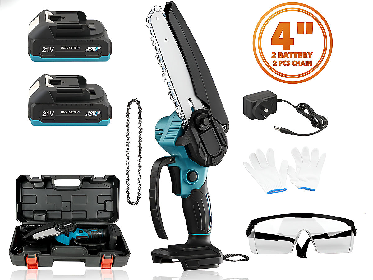 Mini Chain saw Cordless Power Chain Saws 4 Inch