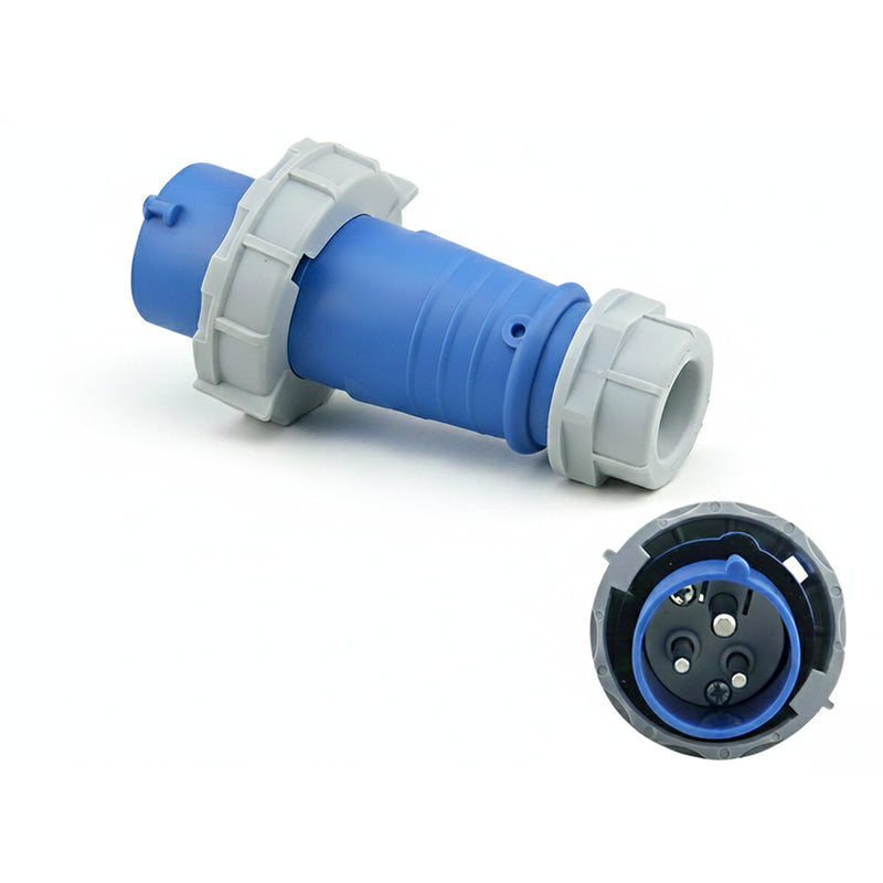 Caravan Lead connector plug (Male) 16A - IP67
