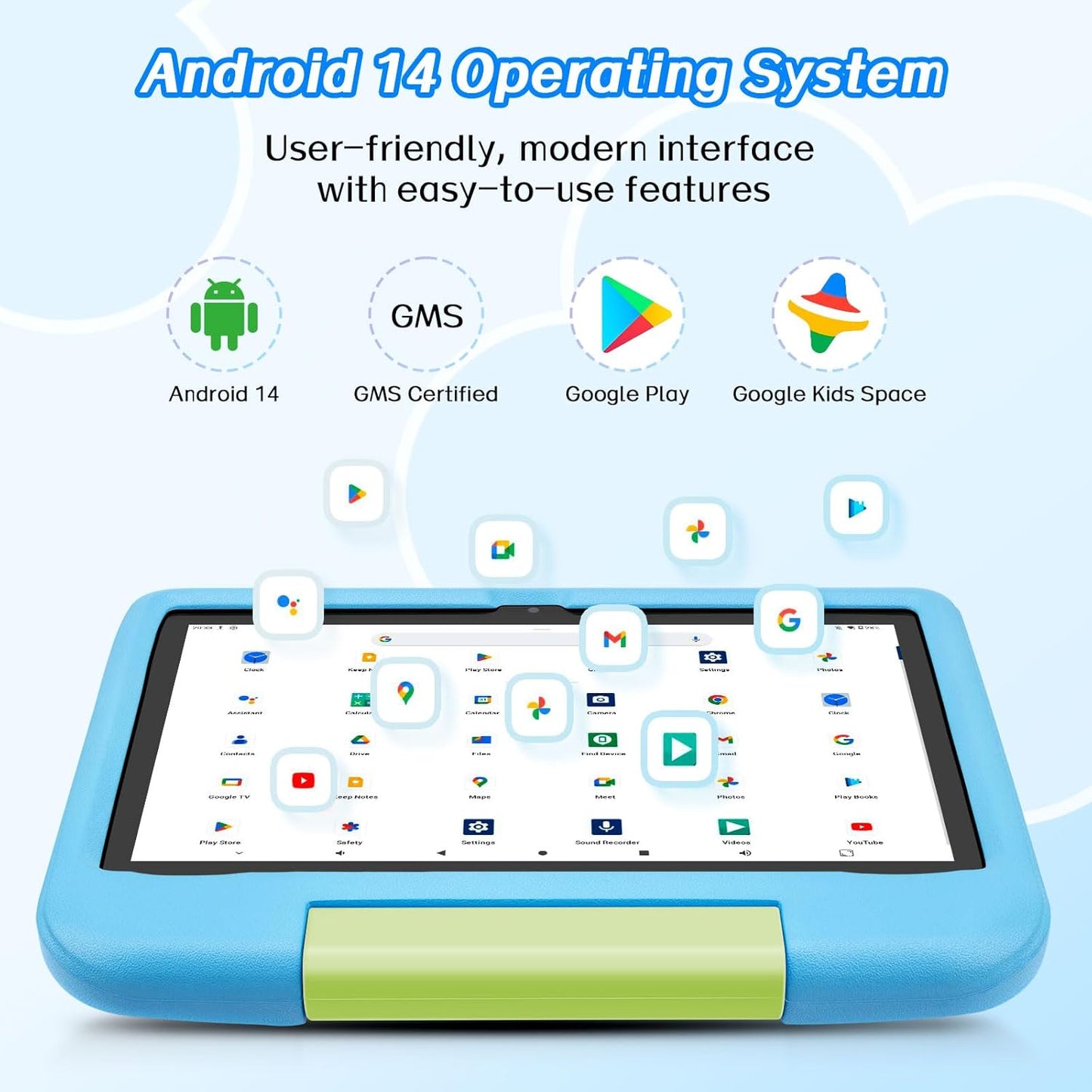 10.1" Android Tablet with Protective Case