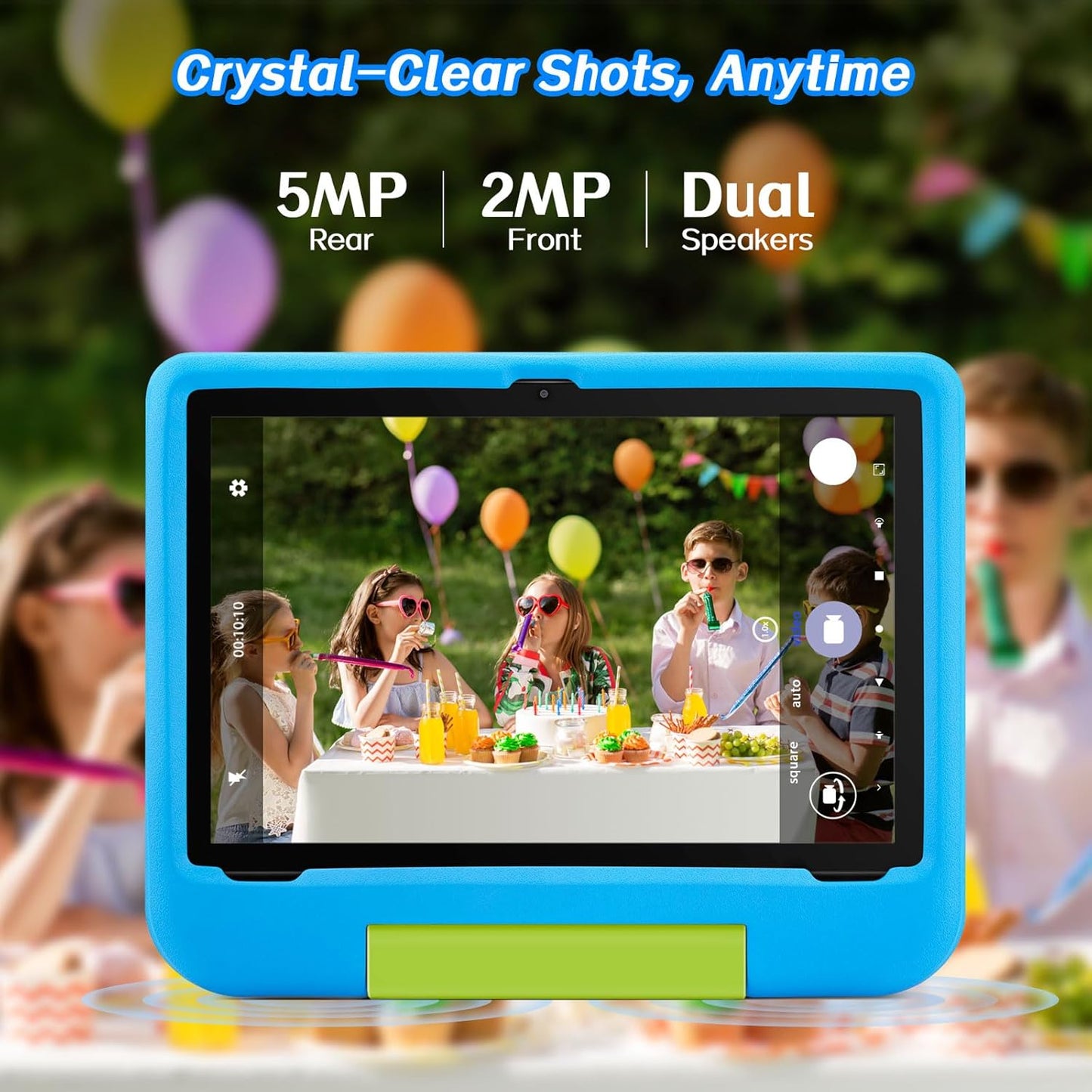 10.1" Android Tablet with Protective Case