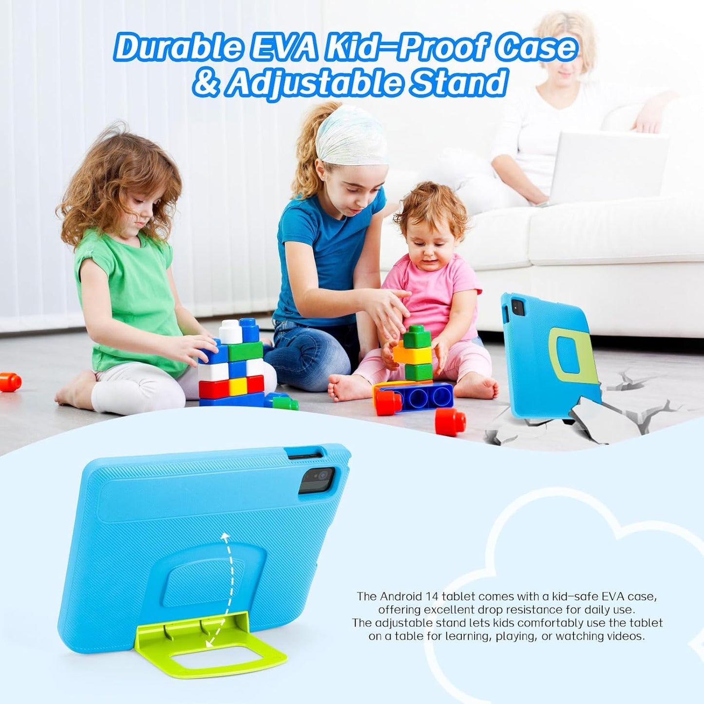 10.1" Android Tablet with Protective Case