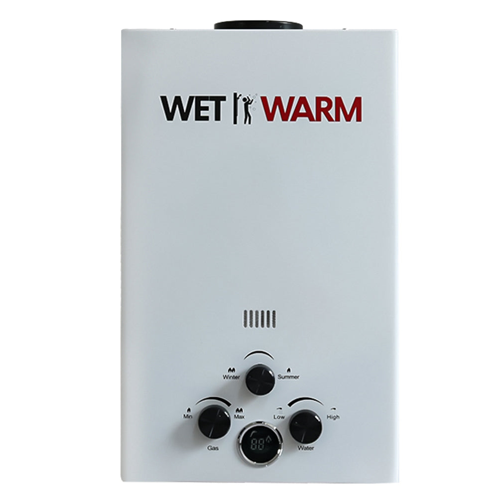 Gas Water Heater 8 in 1 - 12L Portable Camping Outdoor Instant Hot Shower Heating System