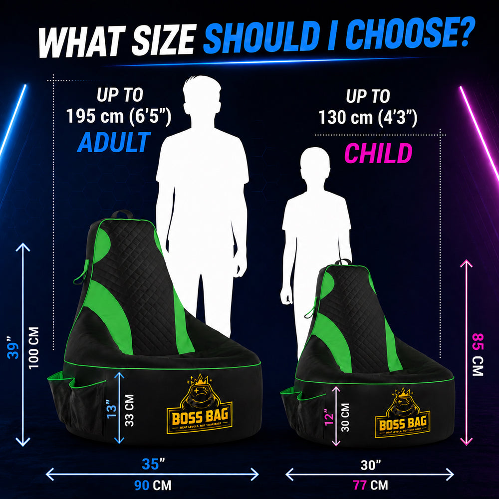Gaming Bean Bag Chair Cover