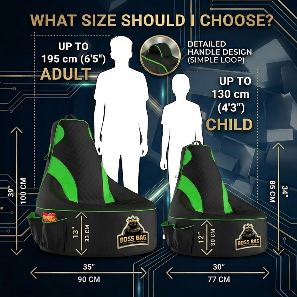Gaming Bean Bag Chair Cover