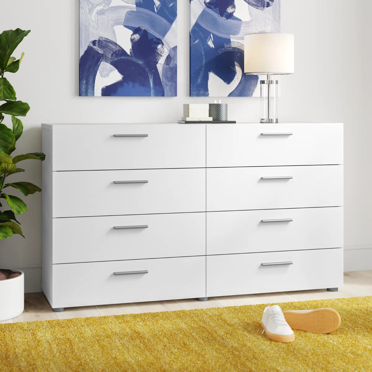 Lowboy 8 Drawers Dresser