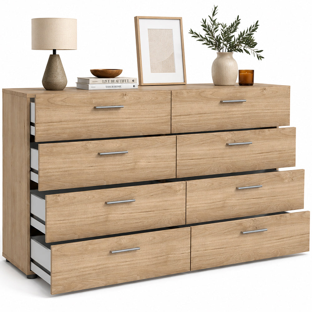 Lowboy 8 Drawers Dresser