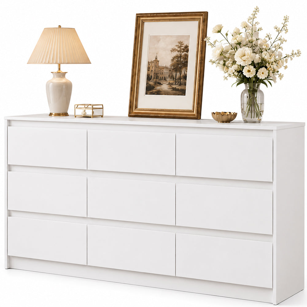 Chest of Drawers Tallboy 9 Drawers