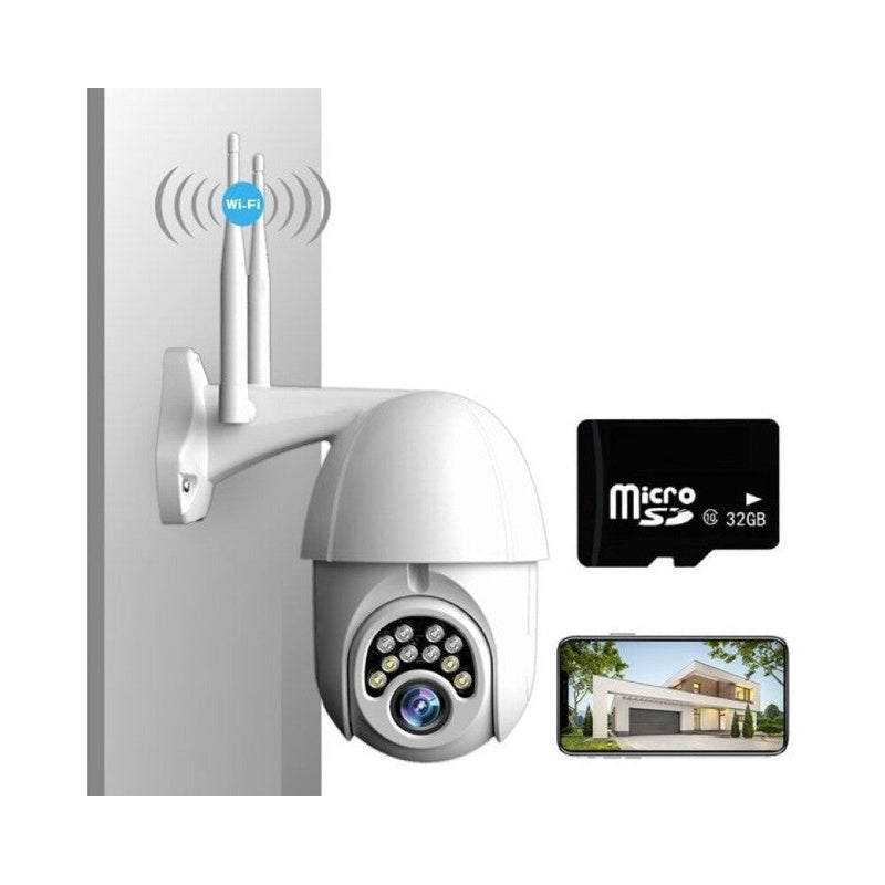 Wireless PTZ Security Camera