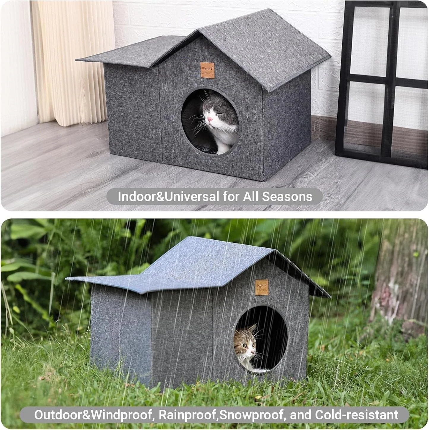 Large Foldable Waterproof Outdoor Pet House