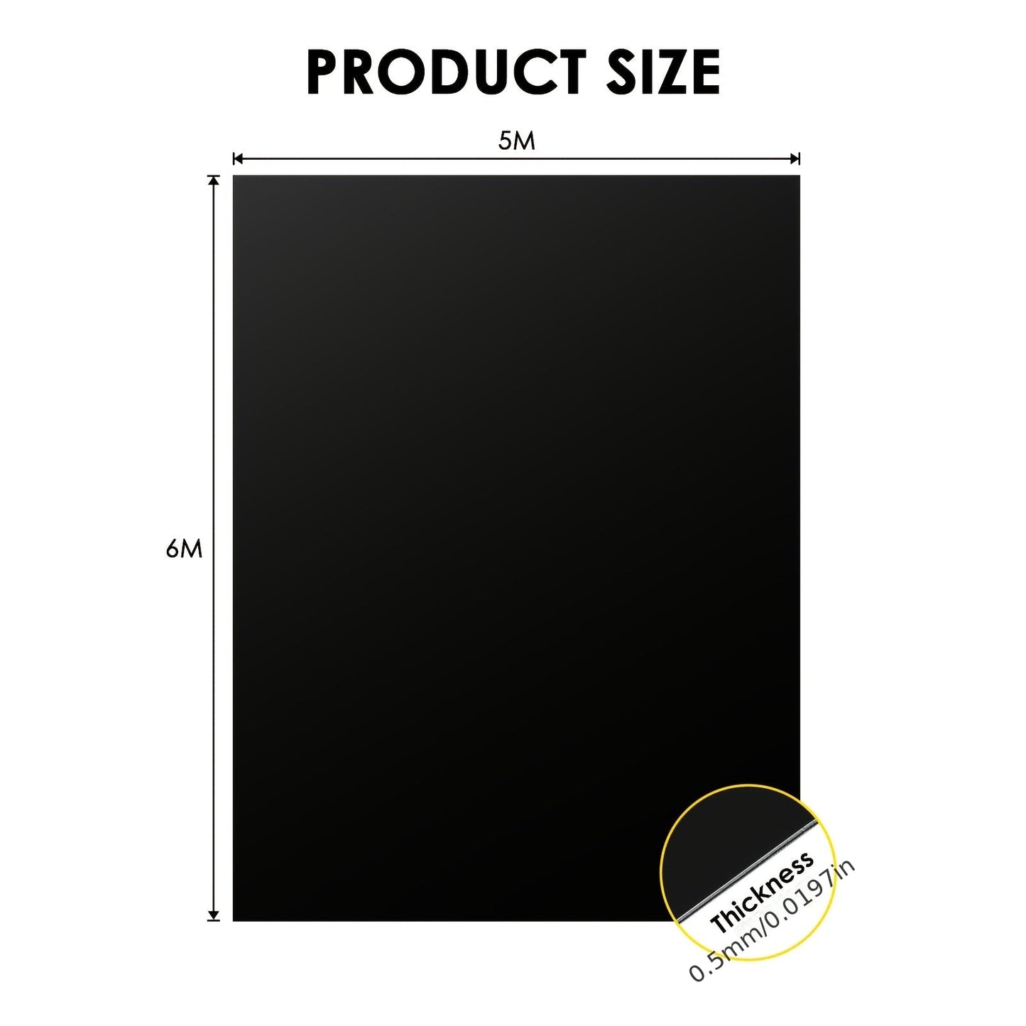 Pond Liner 5x6m 0.5mm