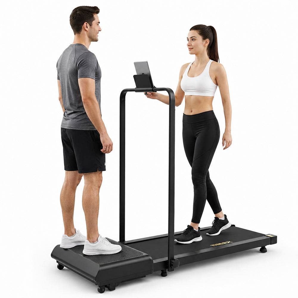 Treadmill with Vibration Plate
