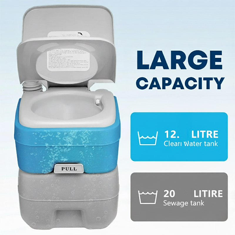 Portable Toilet for Camping 20L