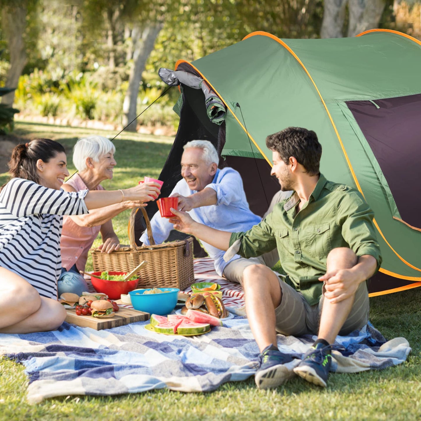 Camping Tent 4-6 Person