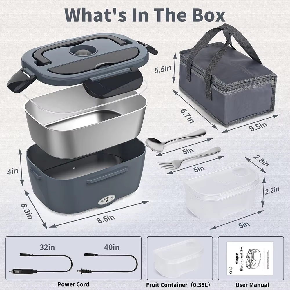 Electric Lunch Box Food Heater Food Warmer
