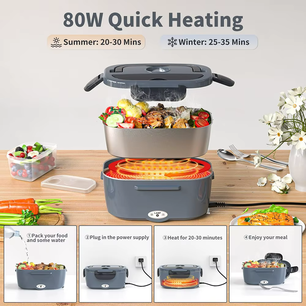 Electric Lunch Box Food Heater Food Warmer