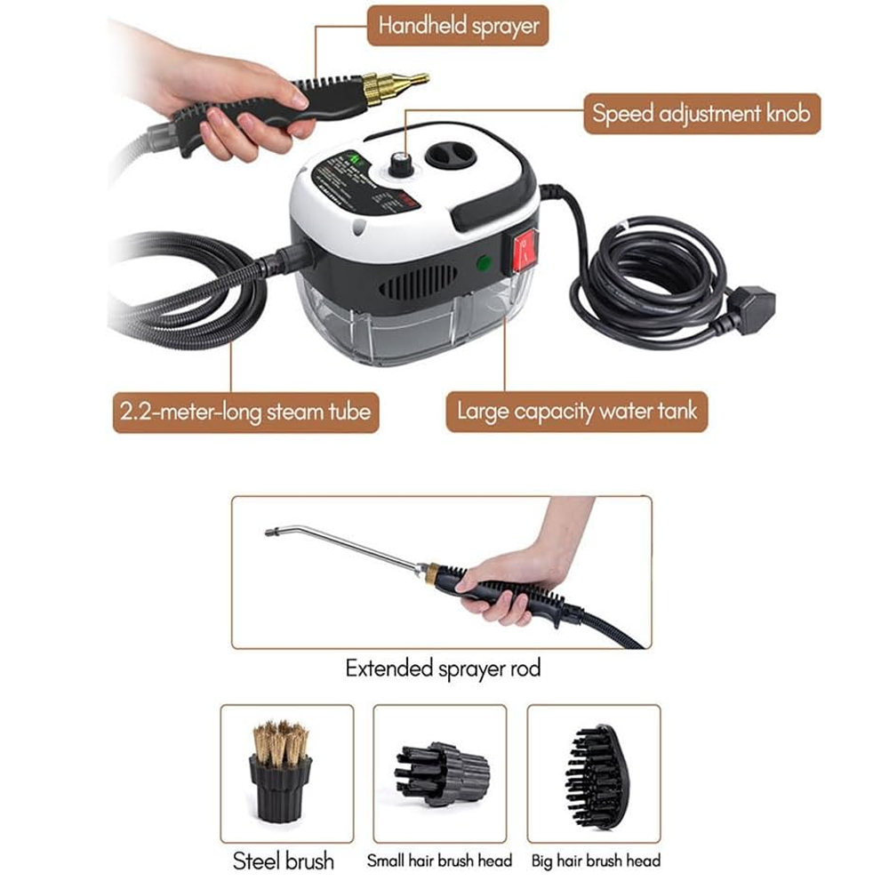 Steam Cleaner High Temperature Pressurized 2500W High Pressure Steam Cleaner