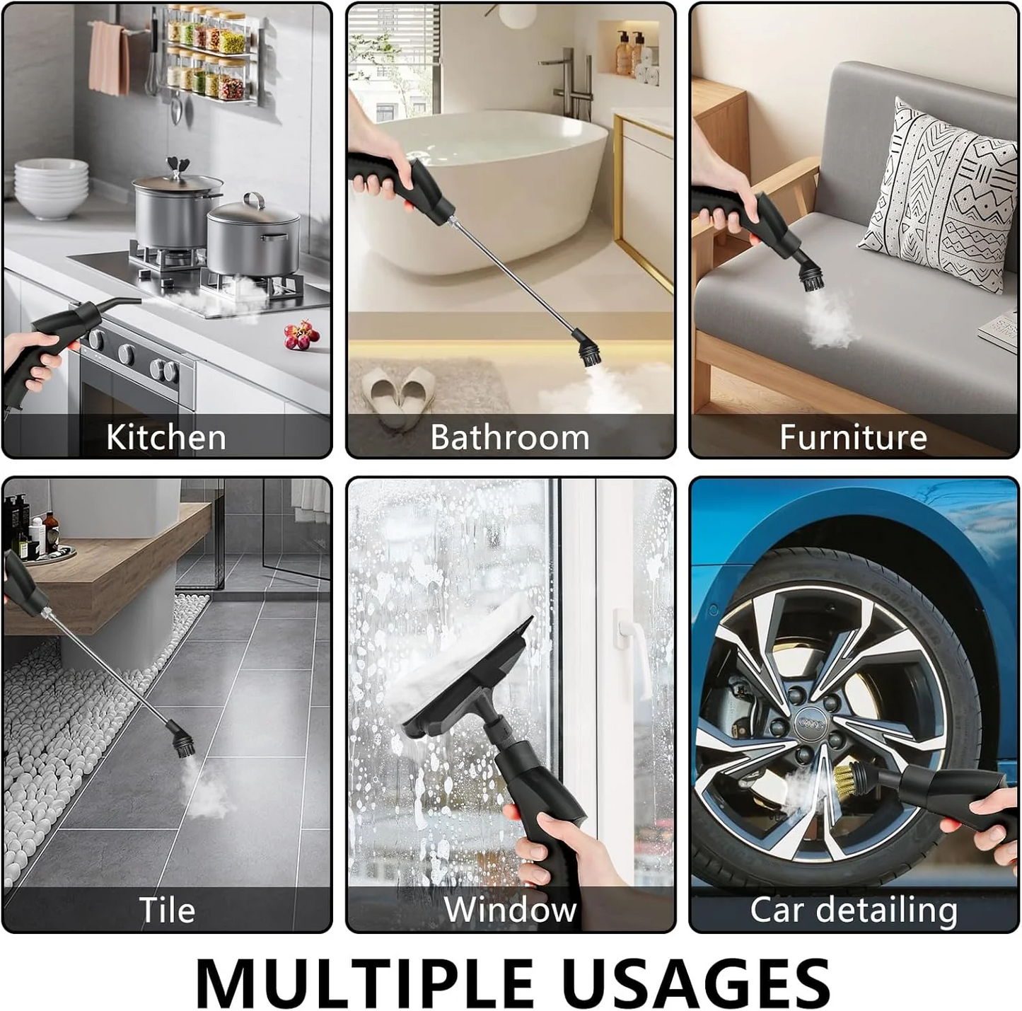2500W High Pressure Steam Cleaner