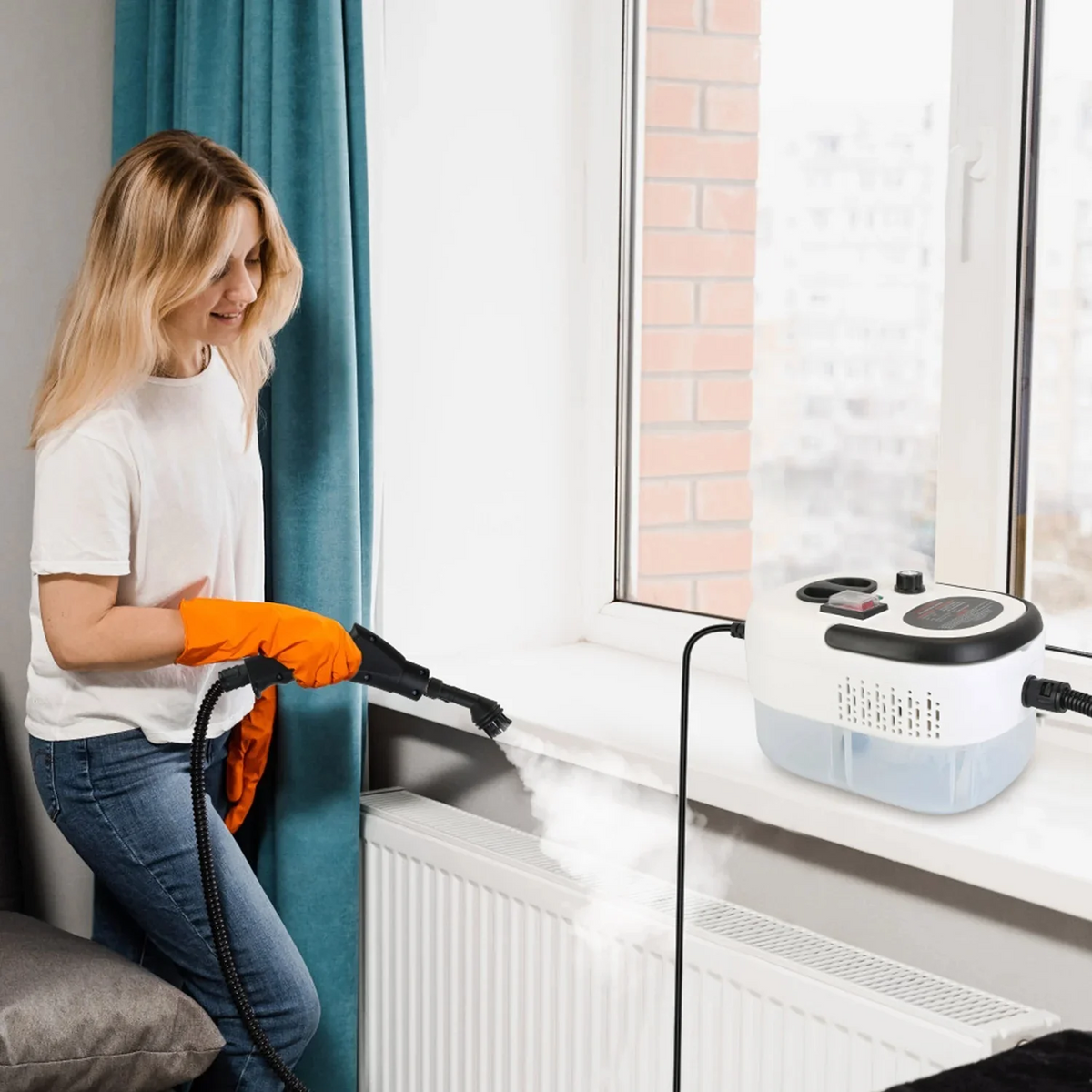 Steam Cleaner High Temperature Pressurized 2500W High Pressure Steam Cleaner