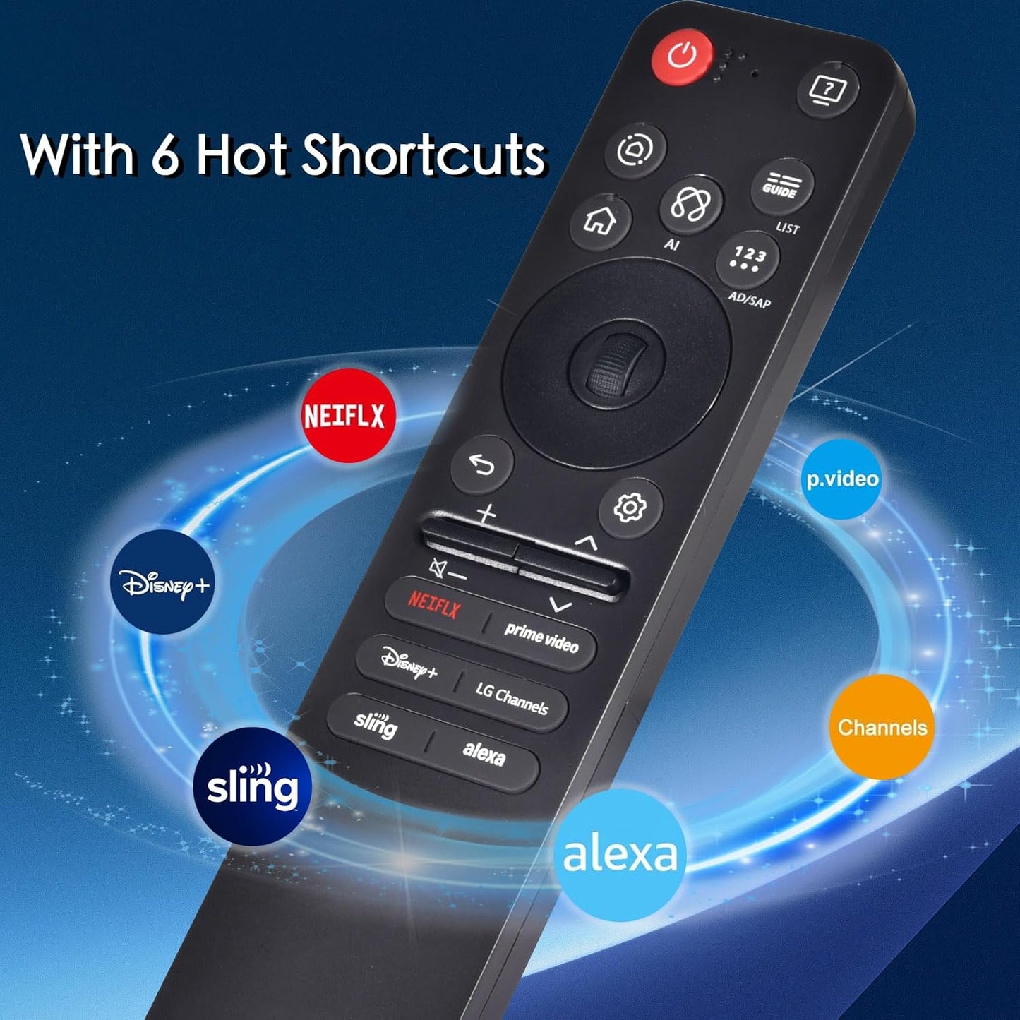 Replacement LG TV Remote Magic Remote MR25GA