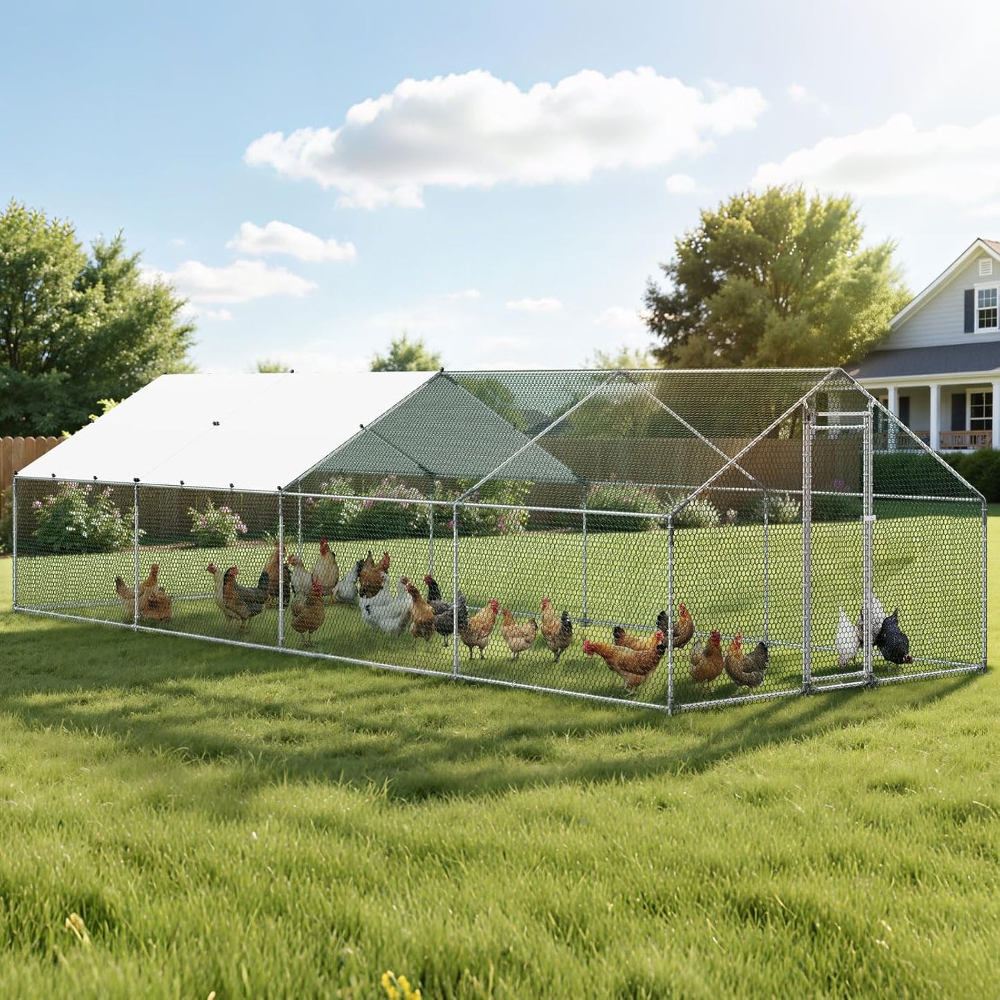 Chicken Coop 8Mx3Mx2M