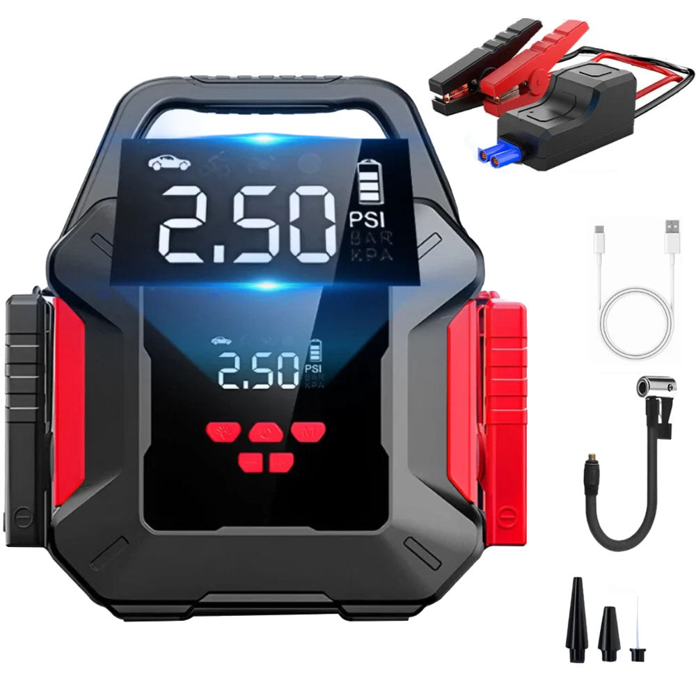 Car Jump Starter with Tyre Inflator