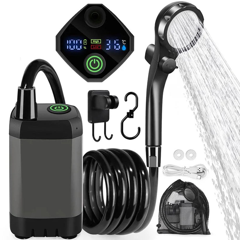 Portable Shower Kit Camping Shower Kit with Bucket – favoriteco.co.nz