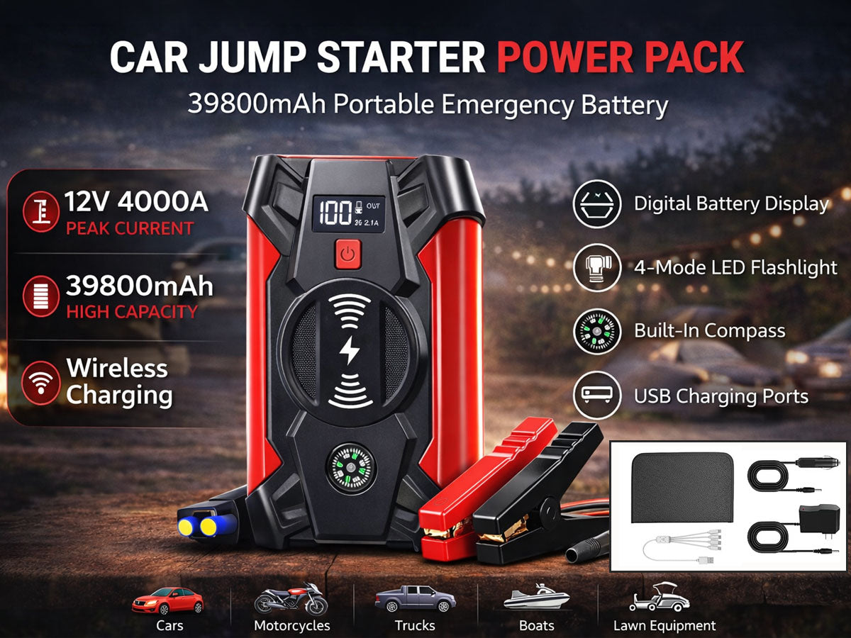 Battery Car Jump Starter