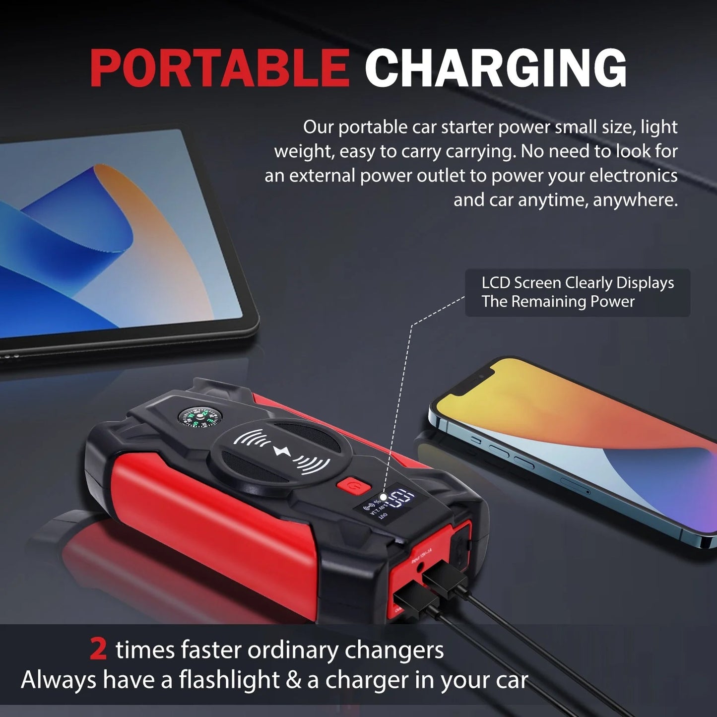 Battery Car Jump Starter