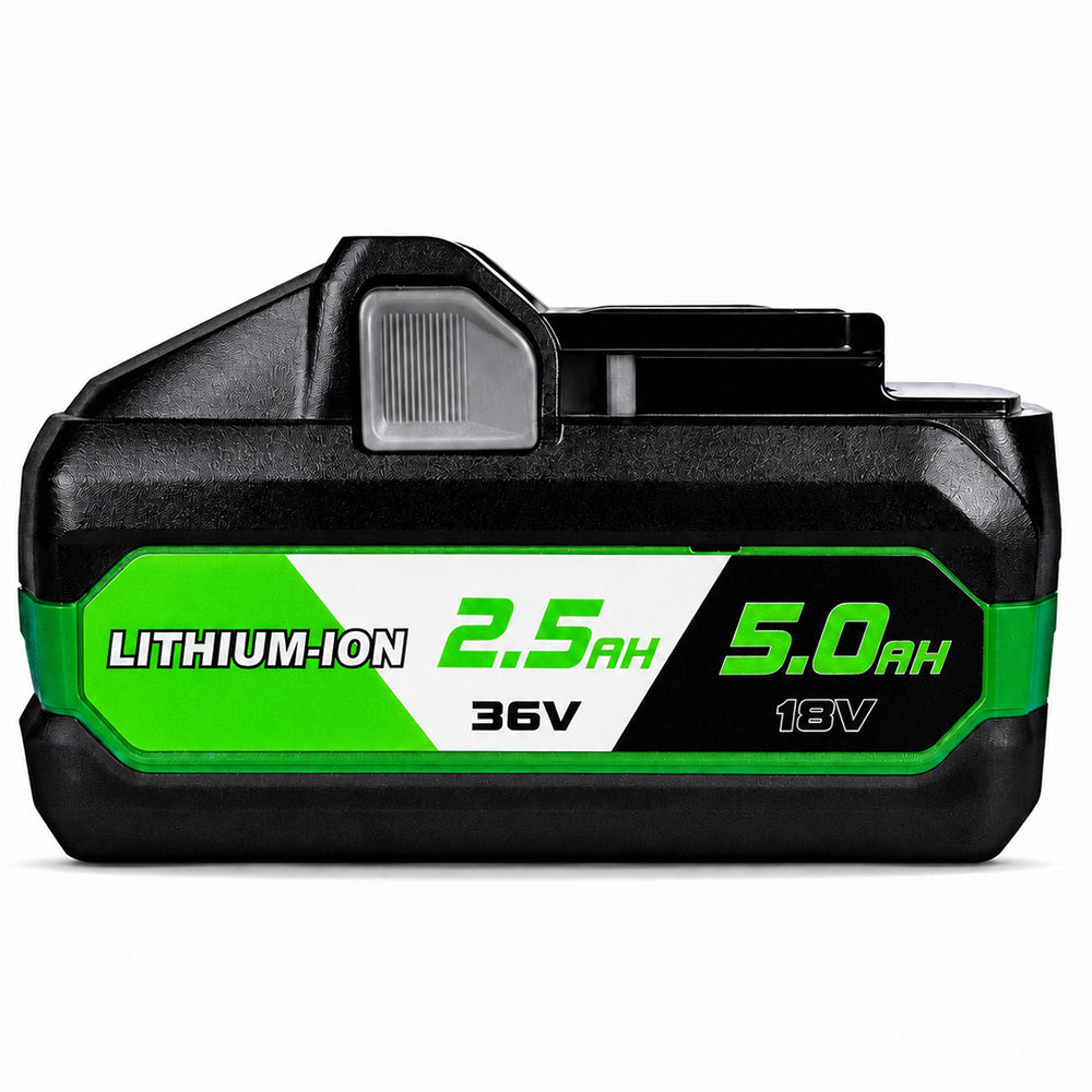 HIKOKI MULTIVOLT BATTERY LI-ION 1080W 36V/2.5AH 18V/5AH Replacement