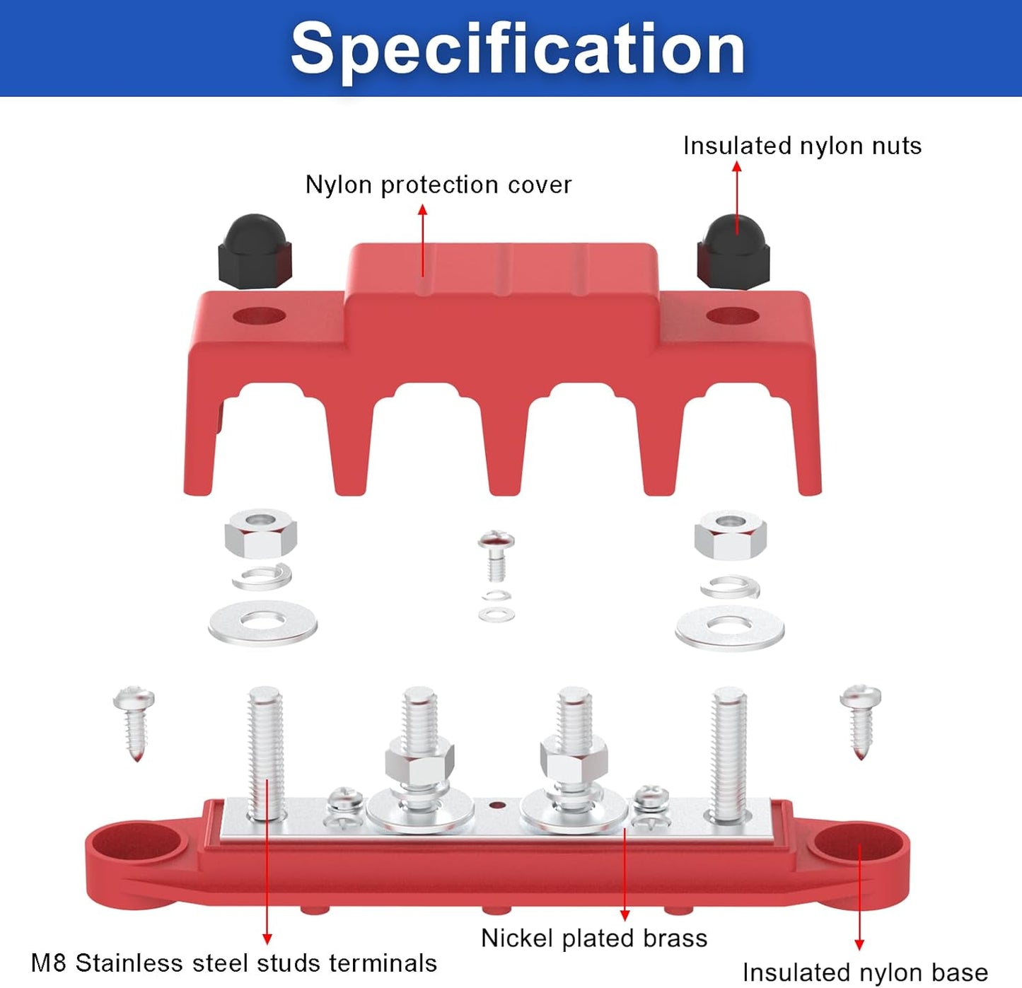 Battery Power Distribution Terminal Block 2 PCS
