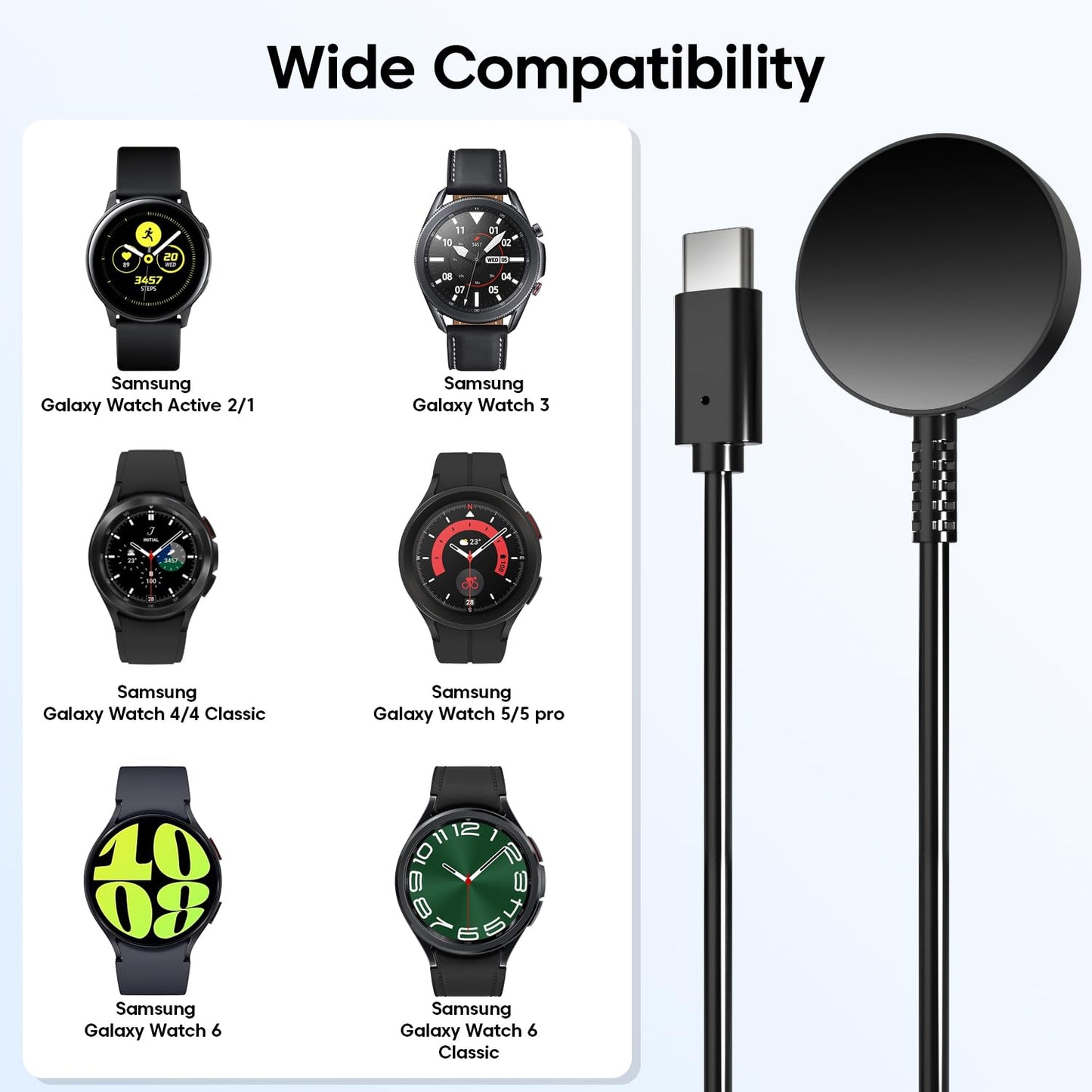 Samsung Watch Charger (Type-C) Replacement