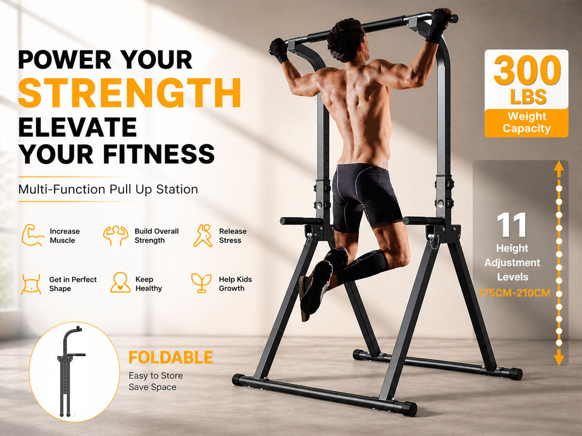 Multifunction Pull Up Power Tower Station