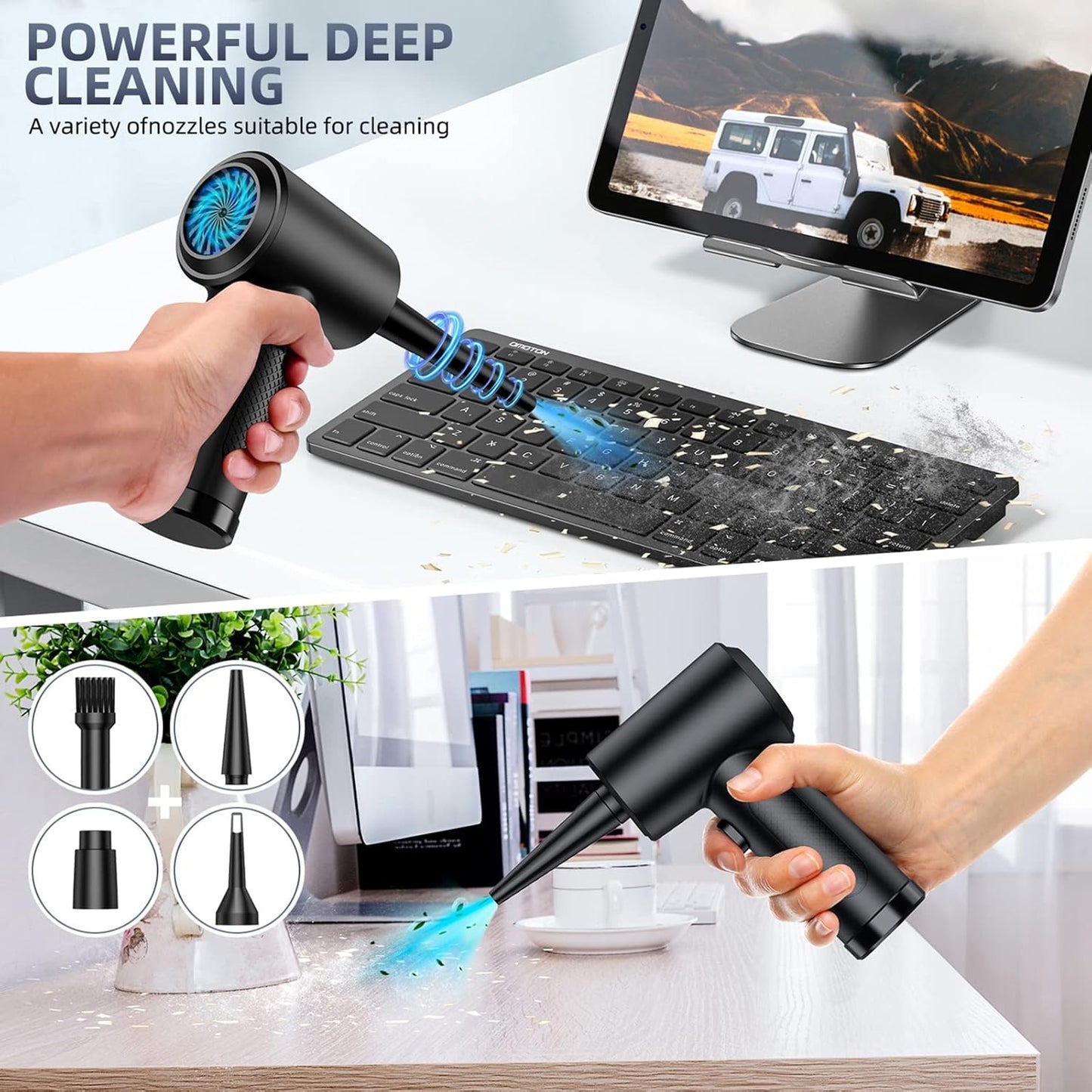 Air Duster Cordless Electric - Rechargeable