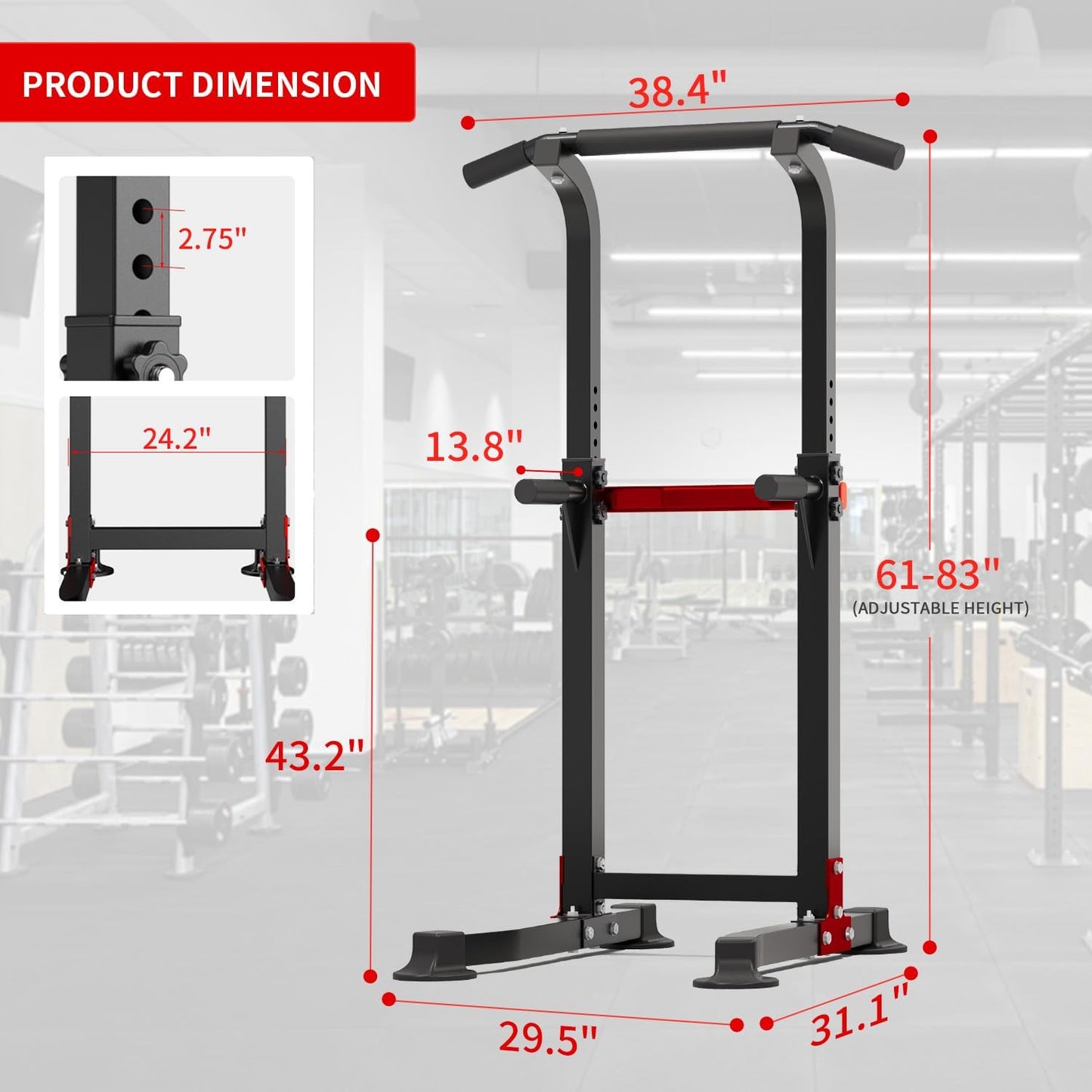 8110 Pull up Chin Up bar