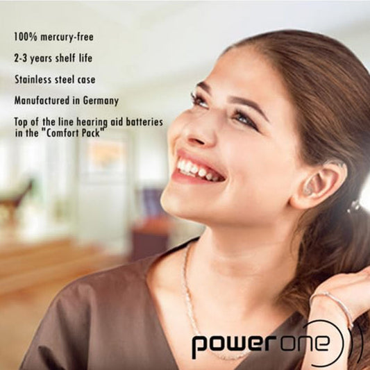 Power one P312 size 312 Hearing Aid Batteries 120 Pack