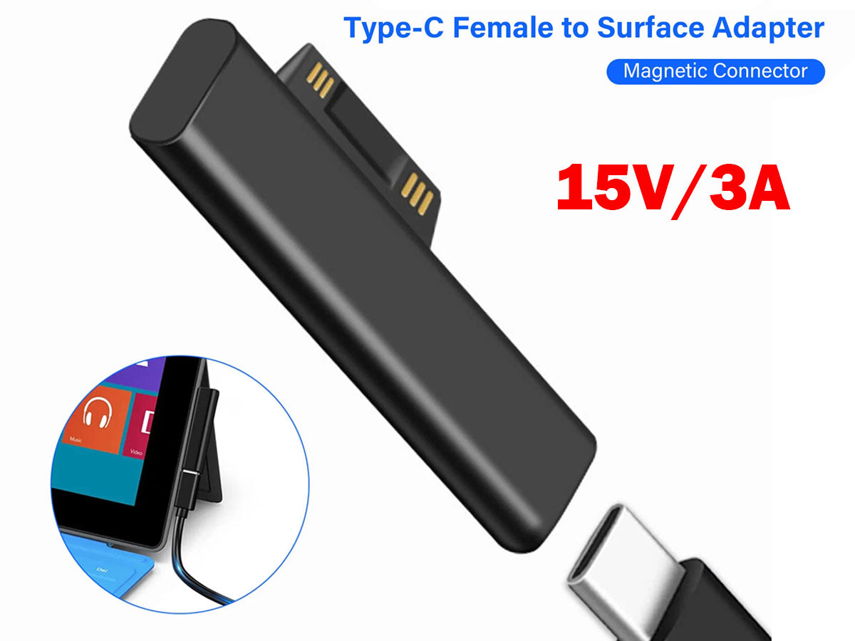 Surface Pro Charger Adapter USB C Charger Adapter