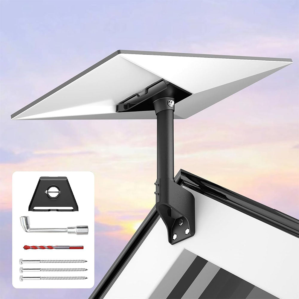 Starlink Gen 3 Mount, 360° Rotatable Roof & Wall Mount for V3 Starlink