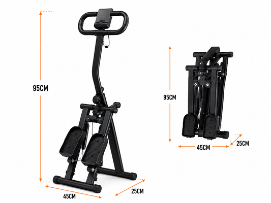 Fitness Foldable Stair Steppers Exercise at Home Fitness Steppers