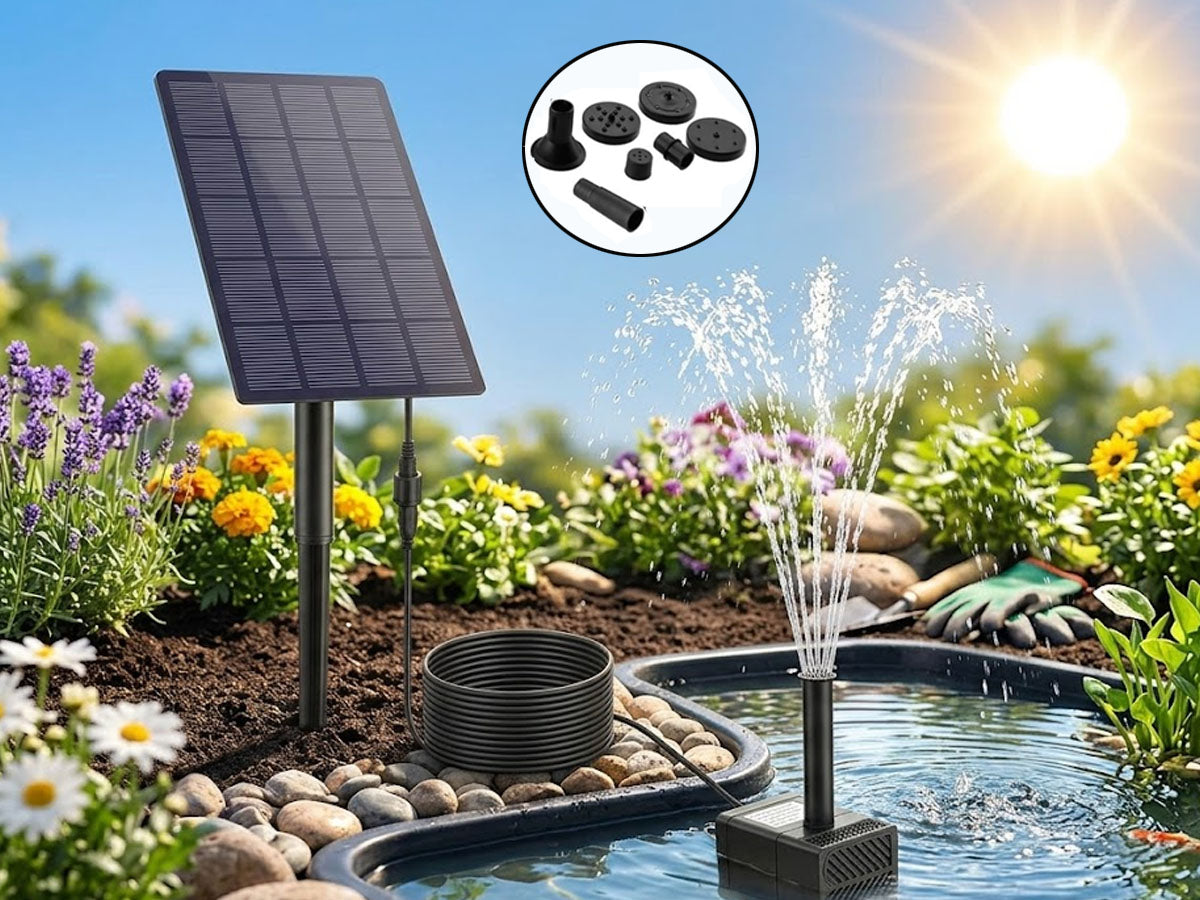 2.5W Solar Fountain Water Pump Kit