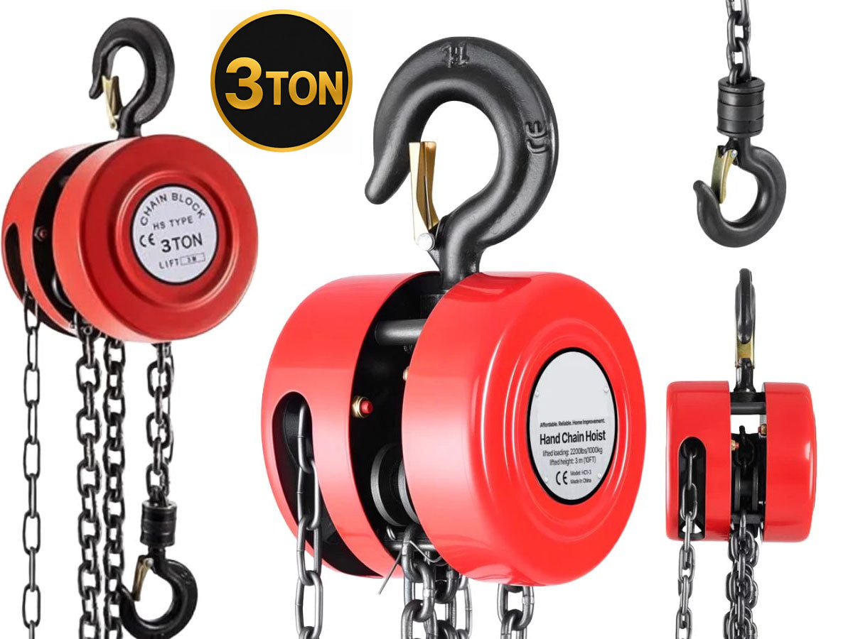 3T Chain Block Tackle Hoist  3M