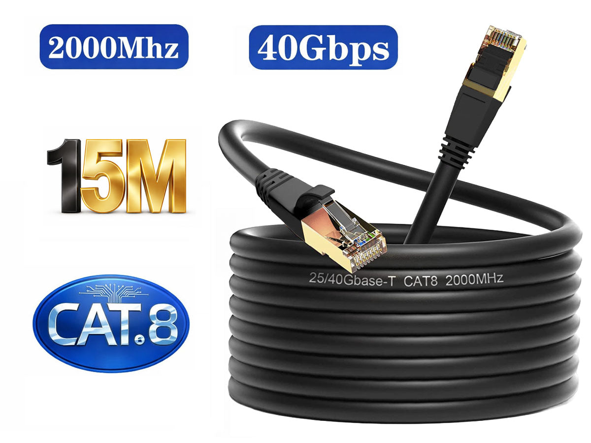 LAN Cable CAT8 Ethernet Cable 15m