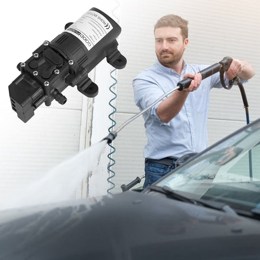 12V Water Pump 123 PSI High Pressure Caravan