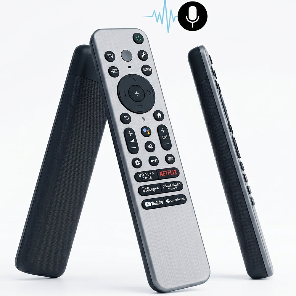 Replacement Voice Remote Control for Sony Bravia Smart TVs – RMF-TX810U / TX820U / TX910U / TX920U Compatible