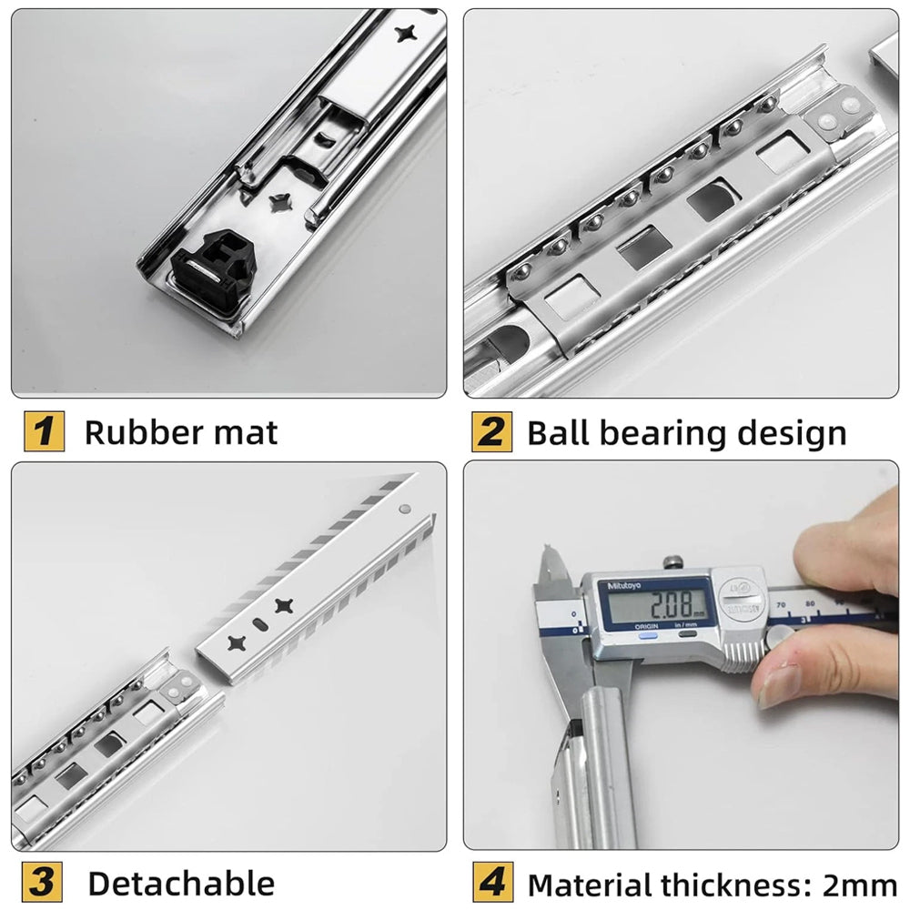 1200mm Drawer Slide Runners
