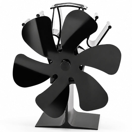 Heat Powered Stove Fireplace Fan