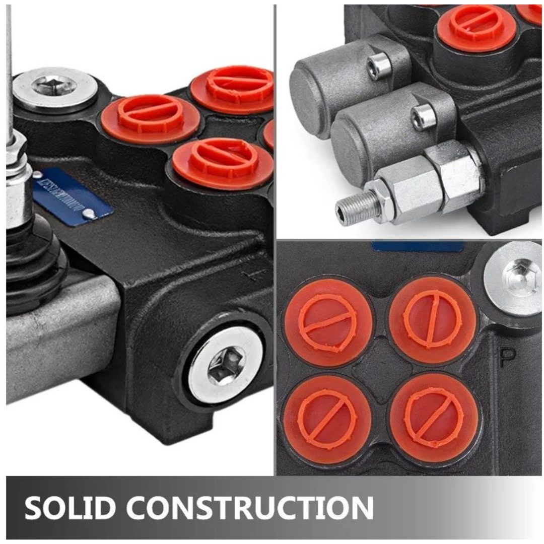 Hydraulic Directional Control Valve 11gpm Adjustable Tractors loaders